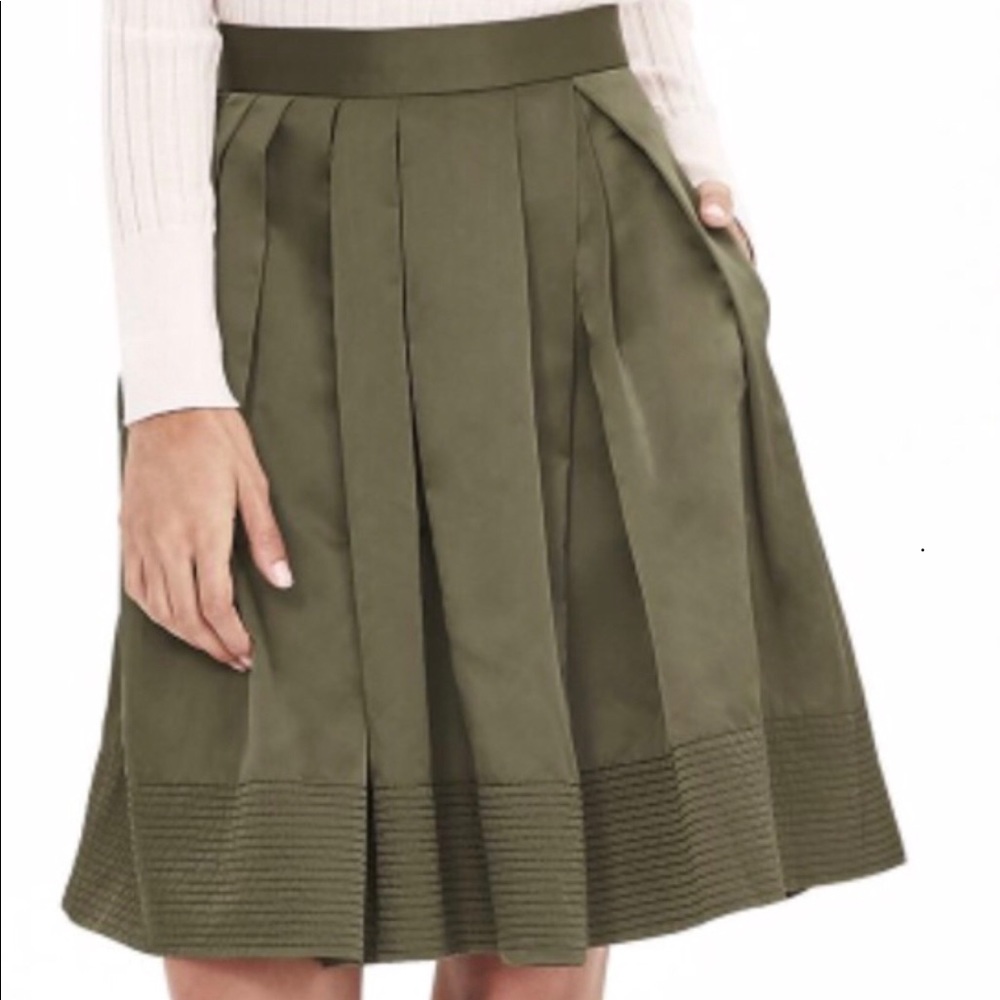 Olive Green Skirt